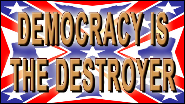 DEMOCRACY IS THE DESTROYER video thumbnail